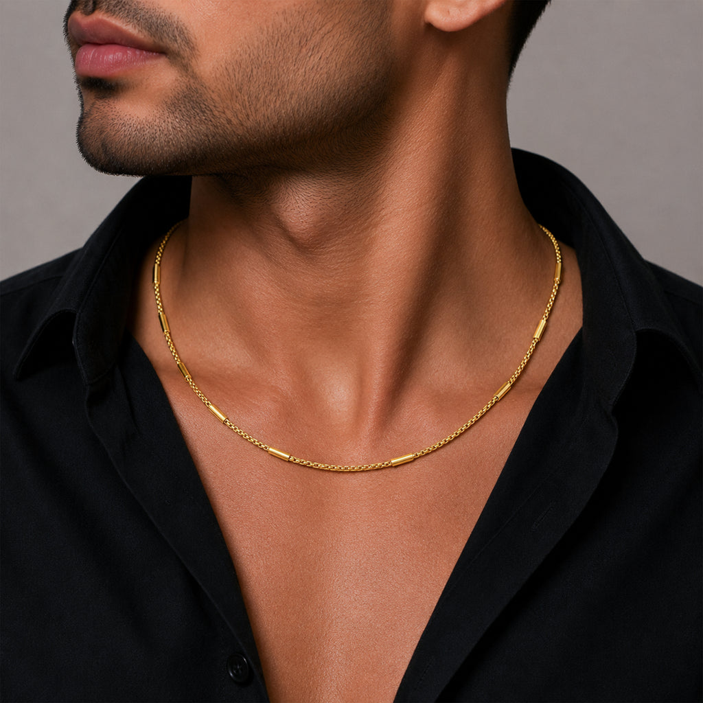 Men’s Cylinder Bead Chain GMC -50