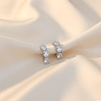 Crystal Cascade Stud Earrings GWE -88