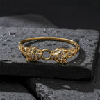 Men’s Geometric Gold-Tone Designer Kada GMK -2
