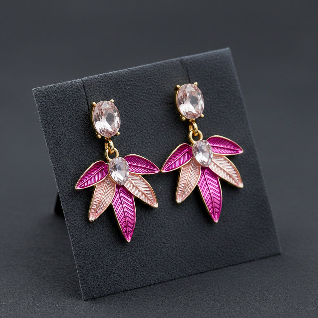Crystal Drop Earrings GWE -198