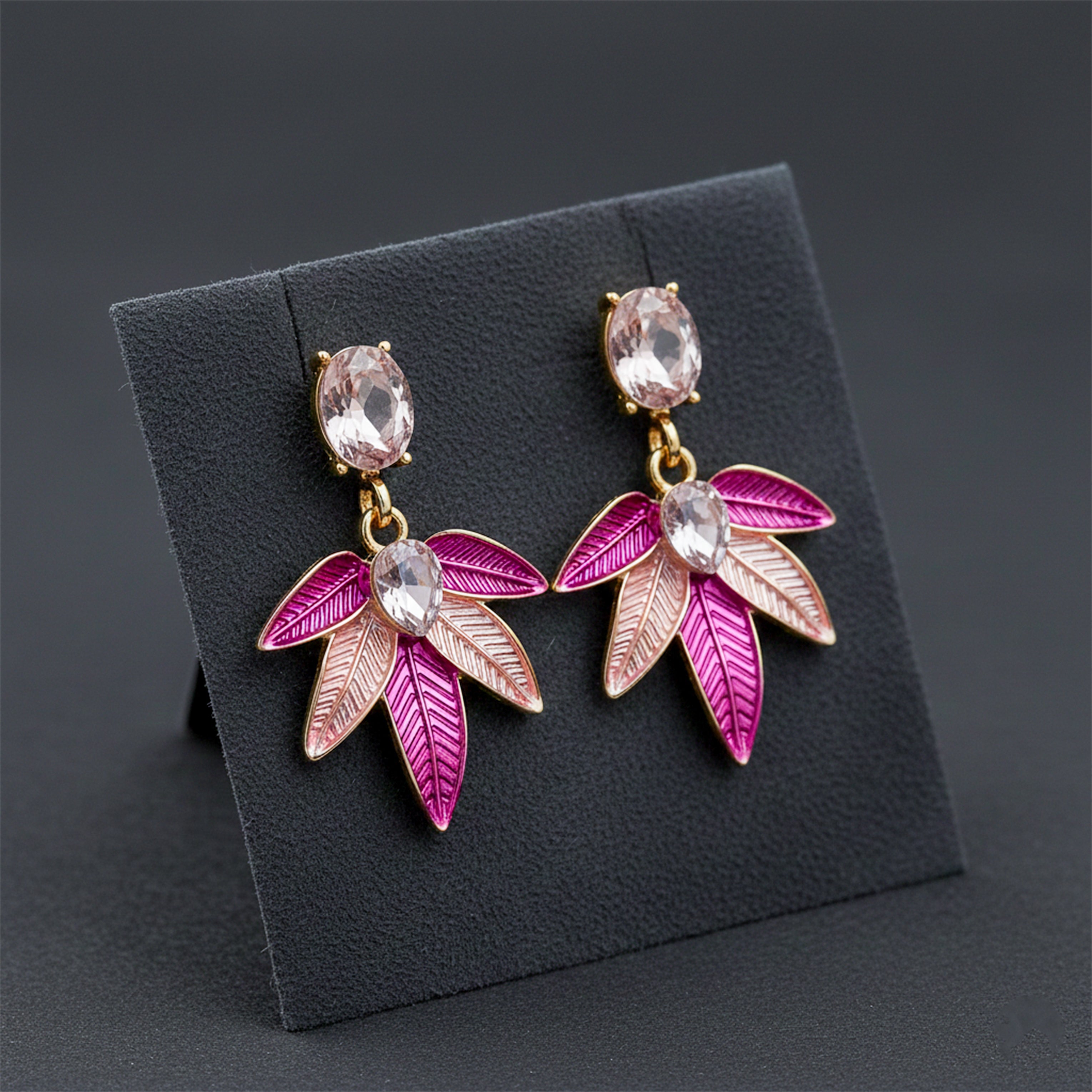 Crystal Drop Earrings GWE -198
