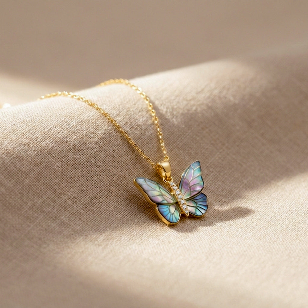 Ethereal Butterfly Women Necklace GWN -150