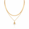 Zyra Twin Grace Necklace GWN -1