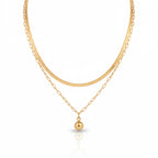 Zyra Twin Grace Necklace GWN -1