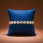 Gold Multi-Color Bracelet GWB -149