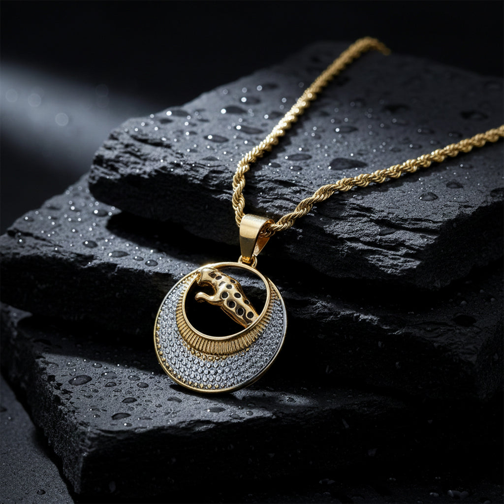 Men’s Leopard Pendant Chain GMC -5
