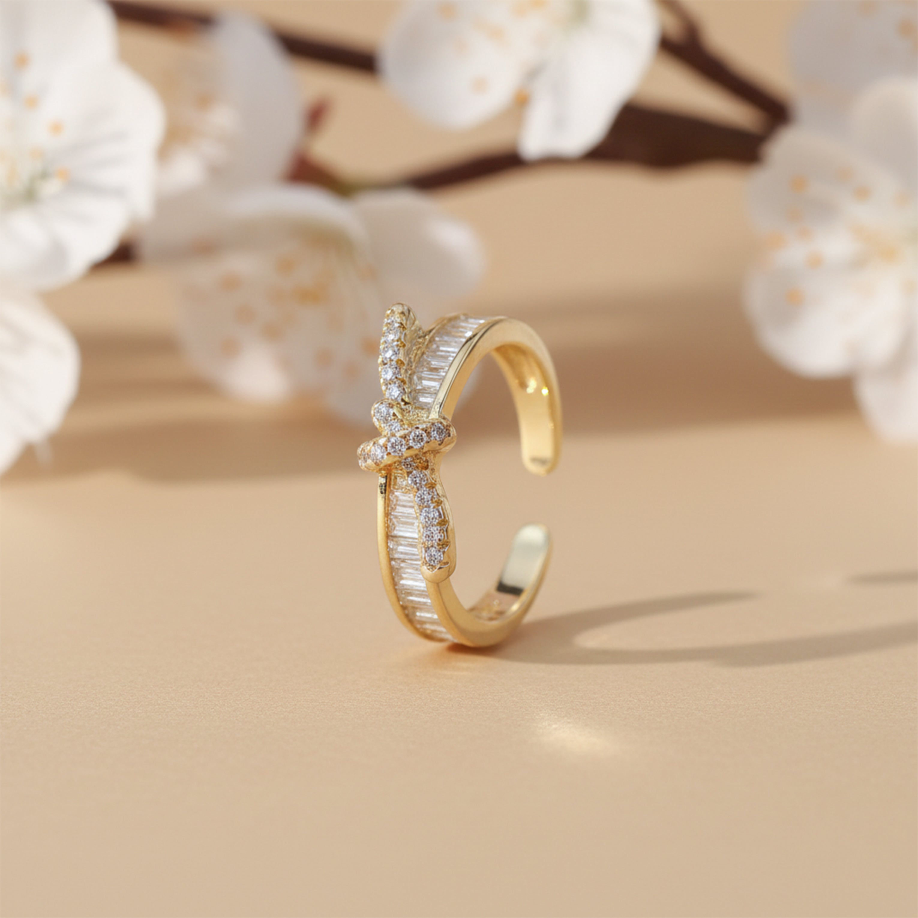 Golden Infinity Spark Ring GWR -49