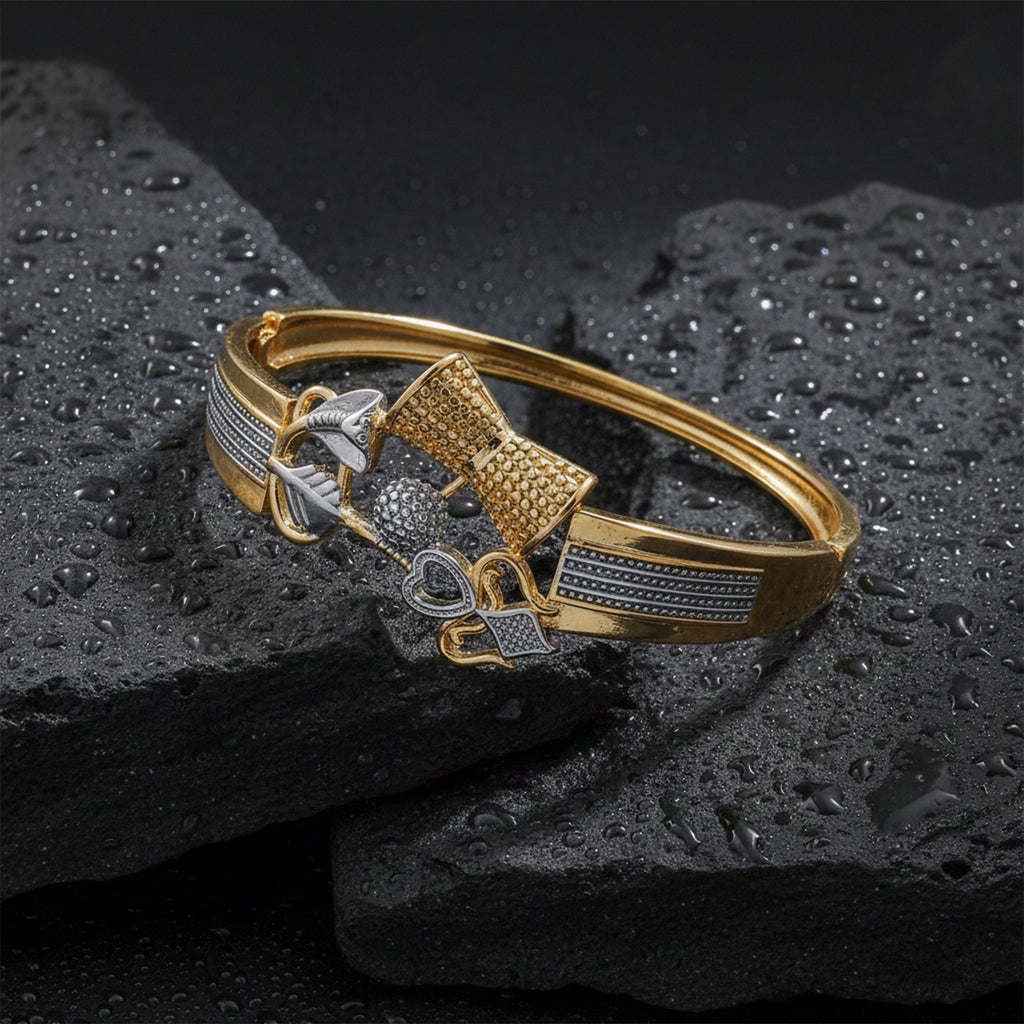 Men’s Gold-Tone Designer Kada GMK -1