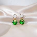 Green Butterfly Earrings GWE -226