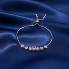 Pink Heart Bow Bracelet GWB -155
