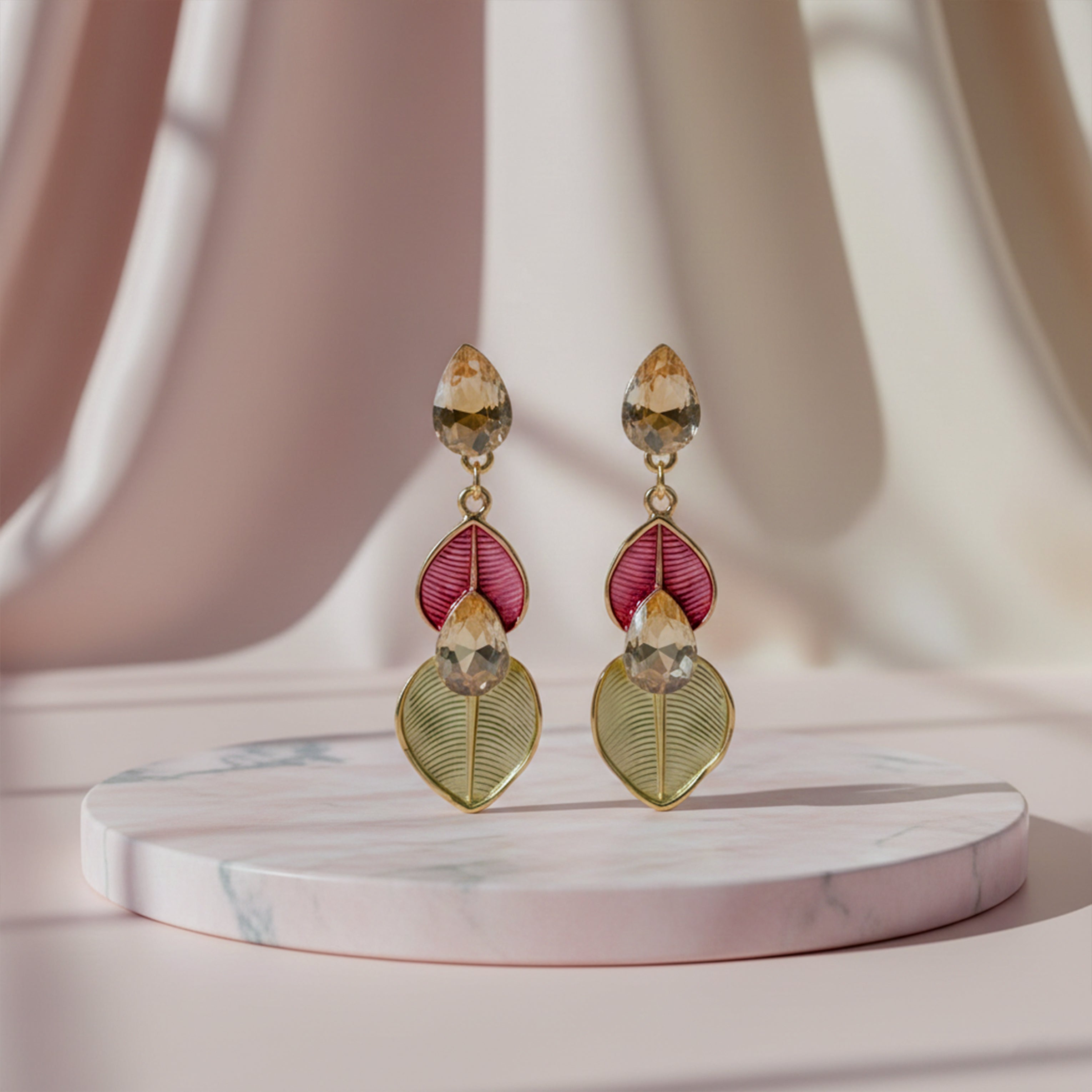 Elegant Leaf Earrings GWE -232