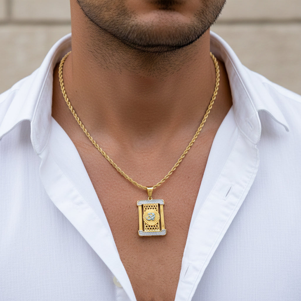 Men’s Om Pendant Chain GMC -6