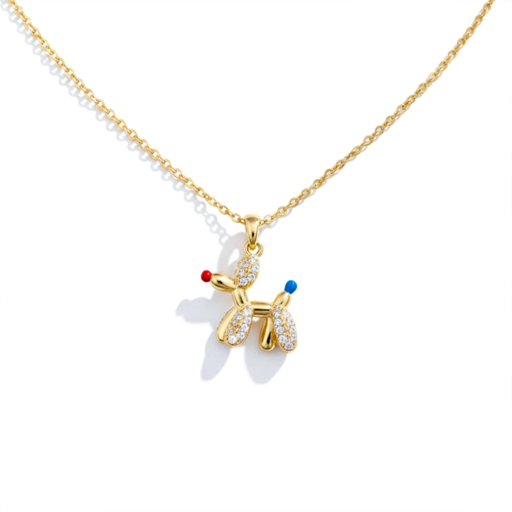 Balloon Dog Charm Women Necklace GWN -151