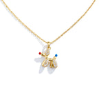 Balloon Dog Charm Women Necklace GWN -151