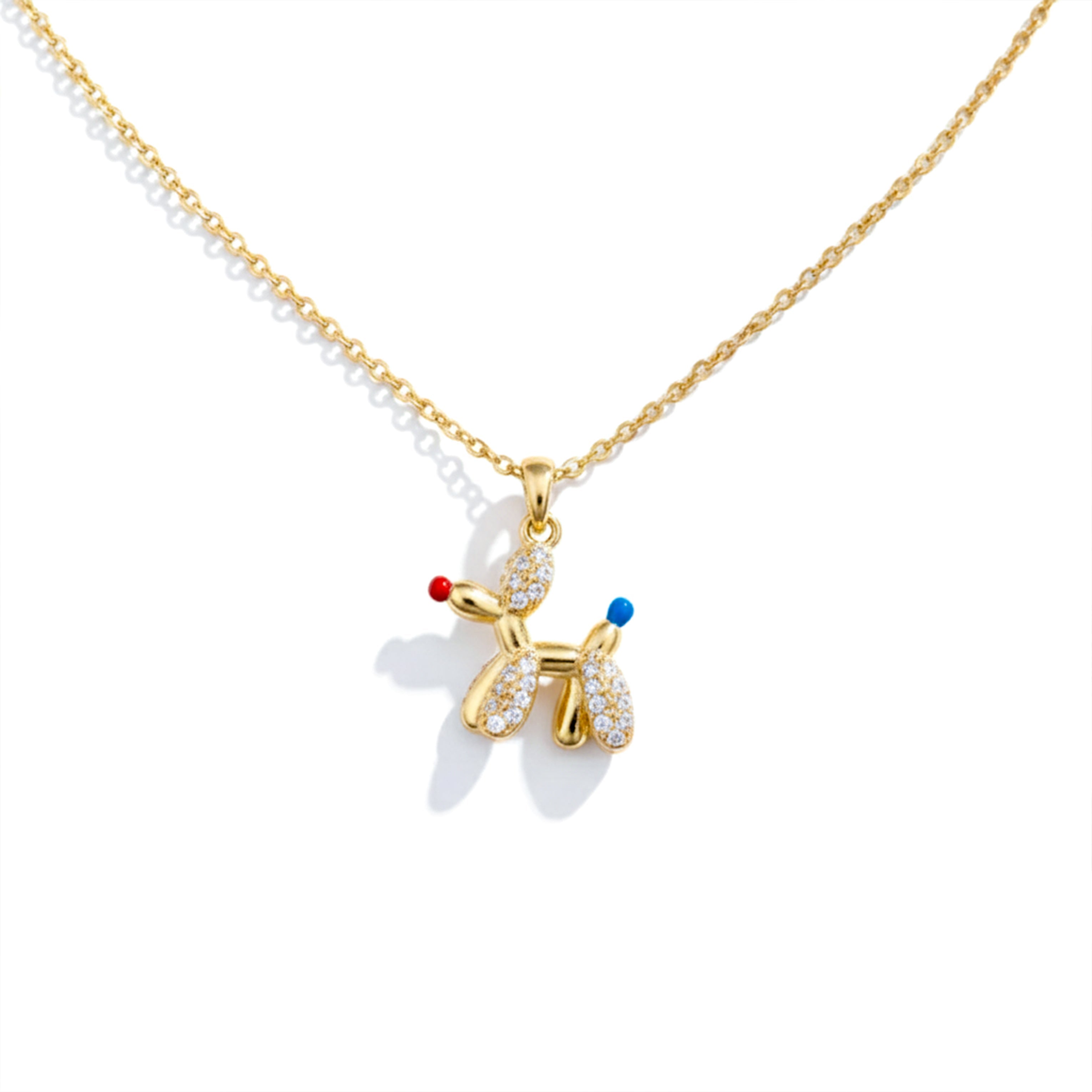 Balloon Dog Charm Women Necklace GWN -151