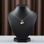 Golden Swan Pearl Pendant Necklace GWN -35