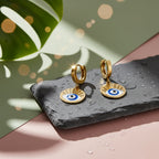 Evil Eye Round Earing GWE -5