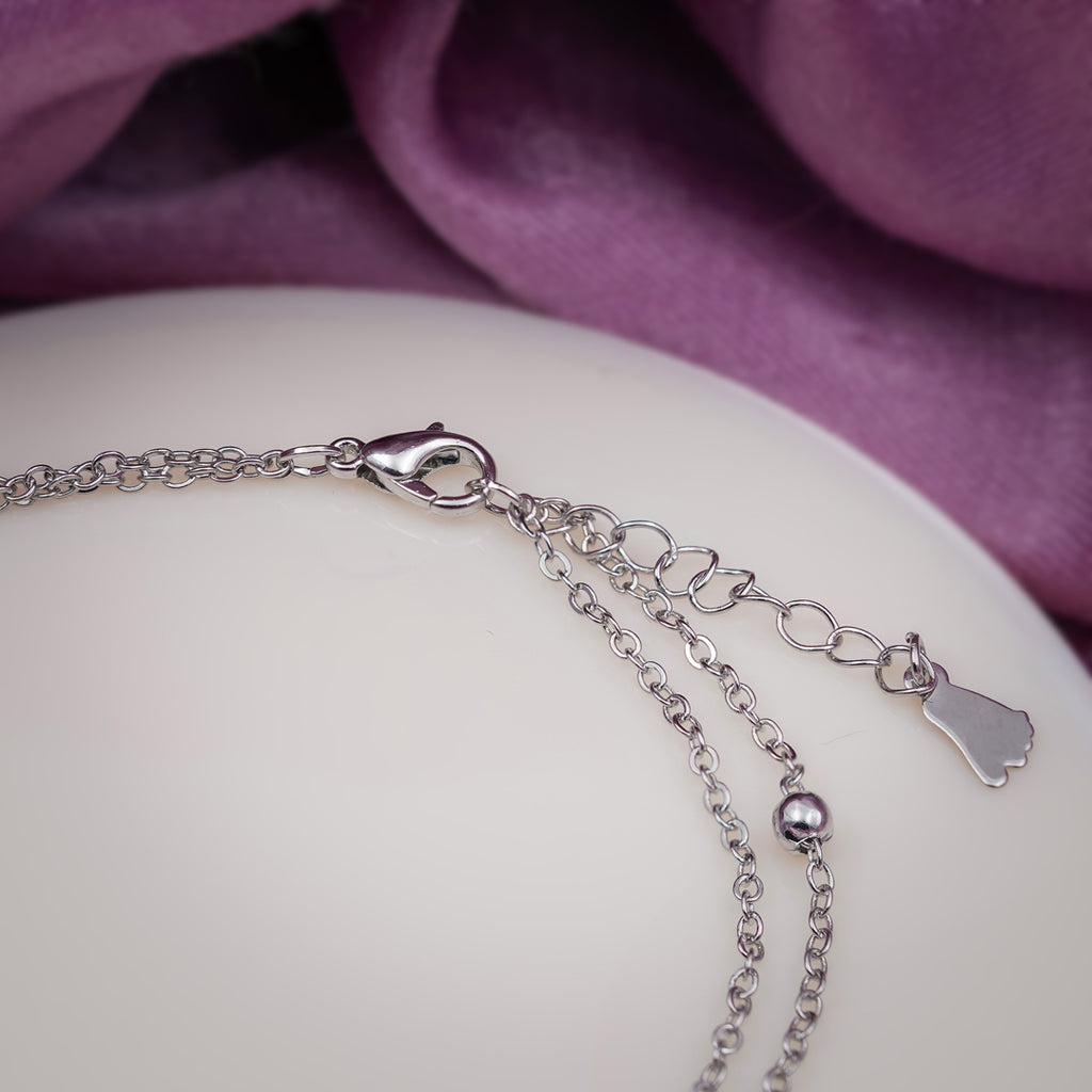 Wibestone Riddhi Anklet – Delicate Elegance for Every Step