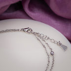 Elegant Double Layer Swan Anklet GWA -1