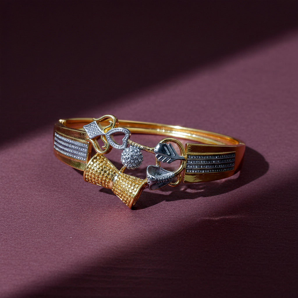 Men’s Gold-Tone Designer Kada GMK -1