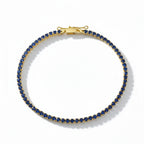 Royal Blue Sapphire Tennis Bracelet GWB -81