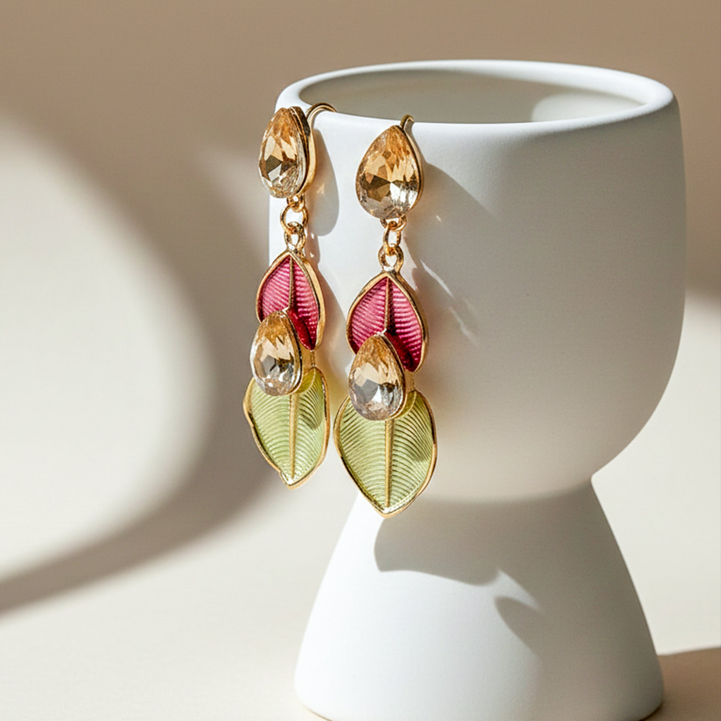 Elegant Leaf Earrings GWE -232