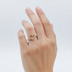 Golden Heart Spark Ring GWR -15