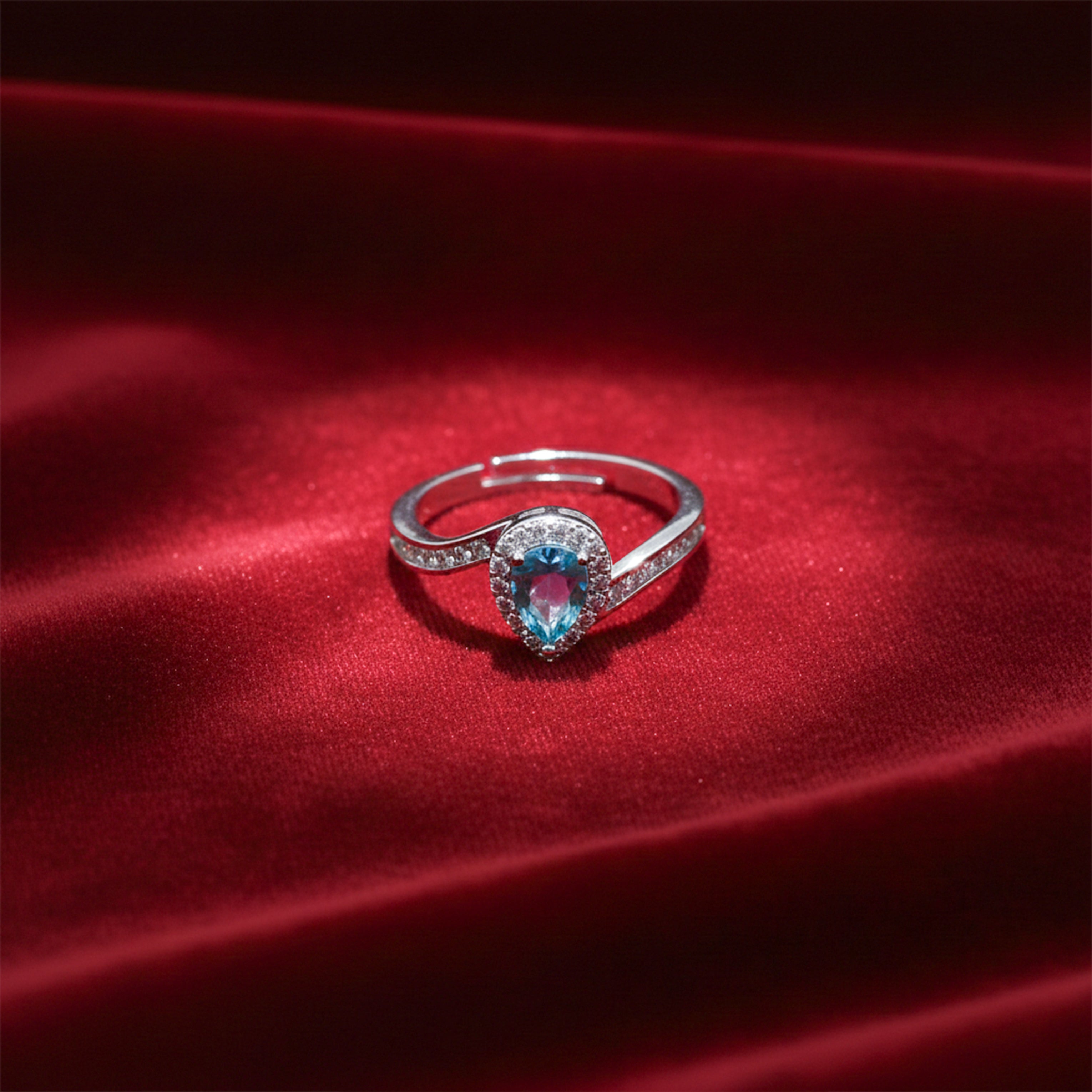 SkyDrop Blue Halo Ring GWR -37