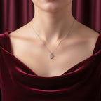 Oval Elegance Pendant Necklace GWN -45