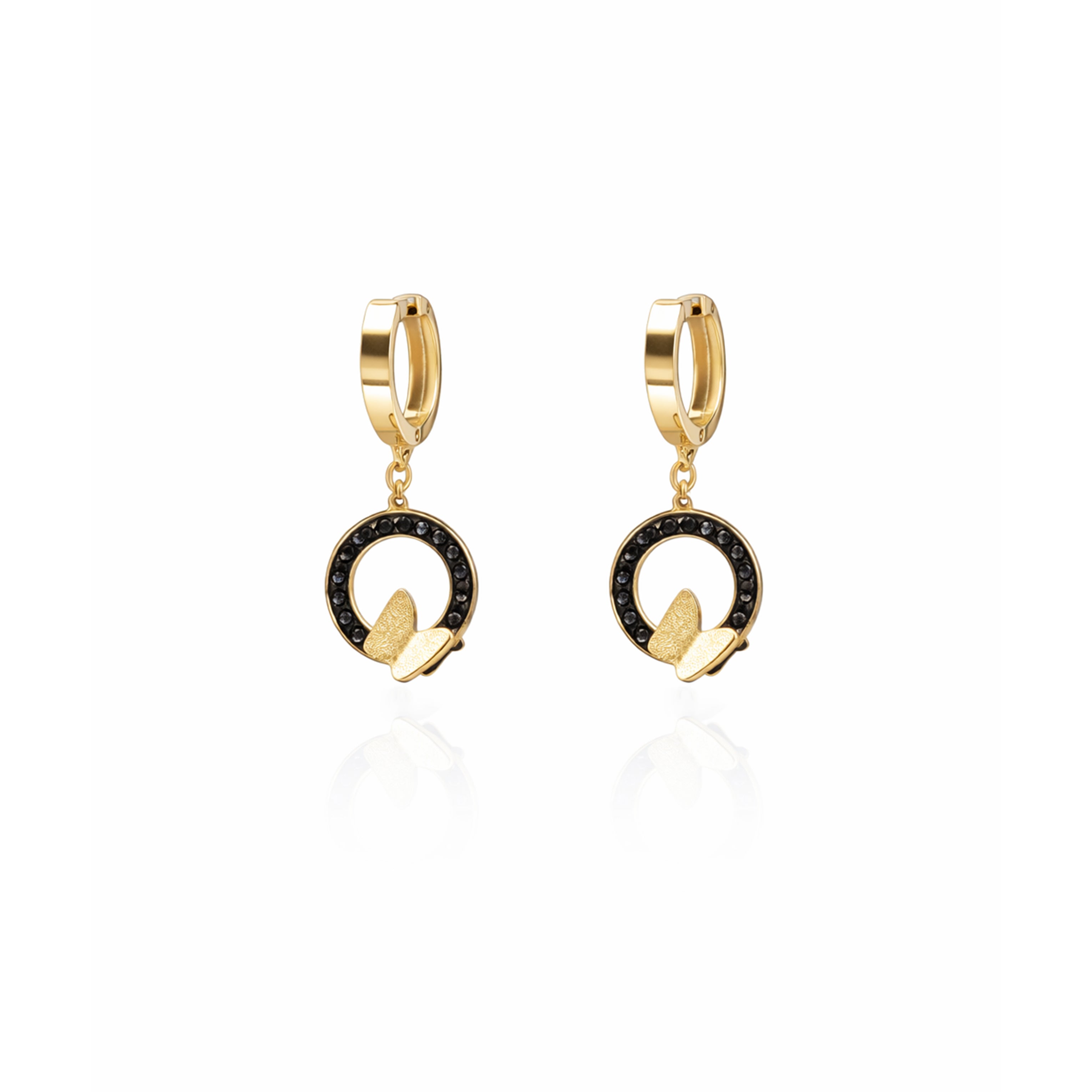 Nayika Noir Studs Earing GWE -22