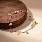 Crystal Charm Anklet GWA -31
