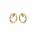 Aurelia Twist Diamond Stud Earrings GWE -51