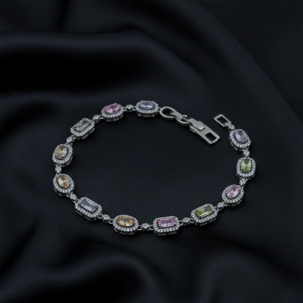 Multi-Shape Pastel Bracelet GWB -148