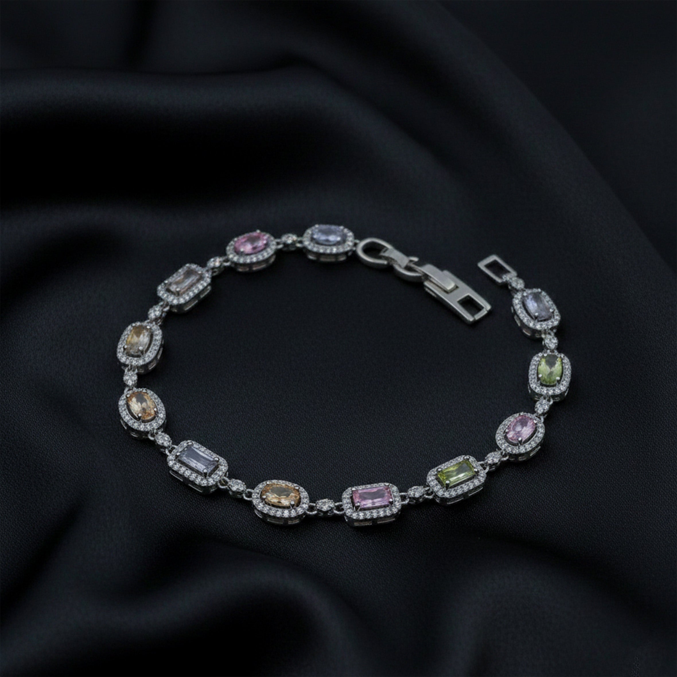 Multi-Shape Pastel Bracelet GWB -148