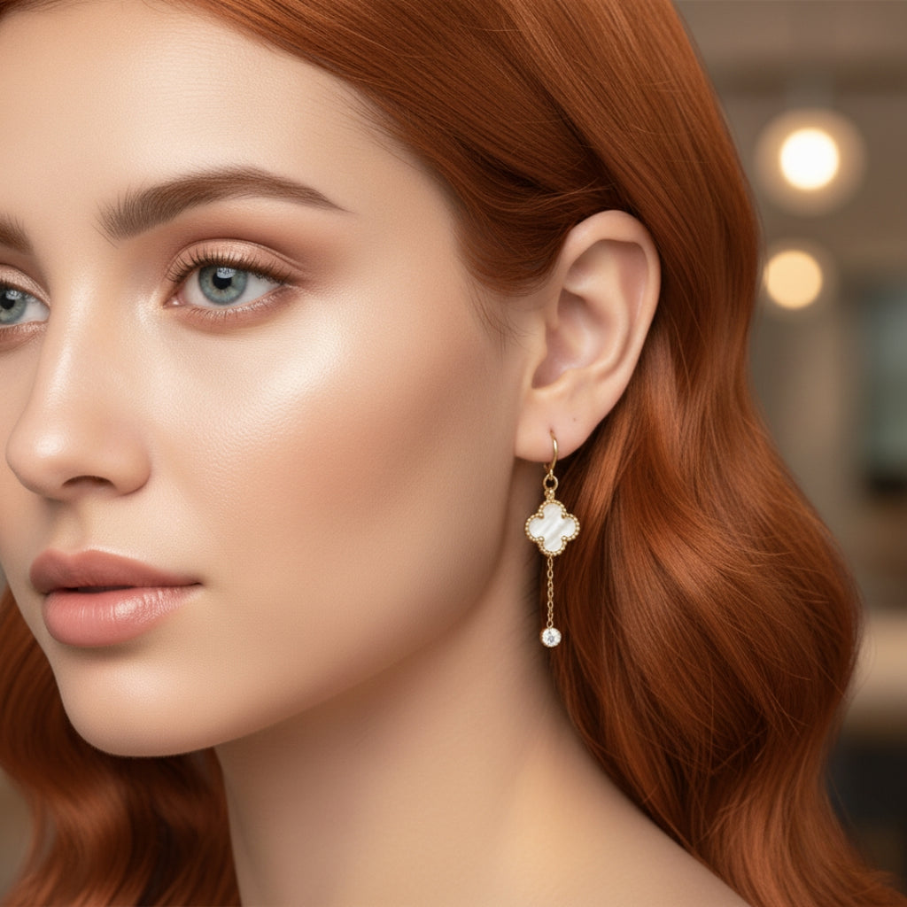 WibeStone Siya Shine Earrings – Radiant Elegance Collection
