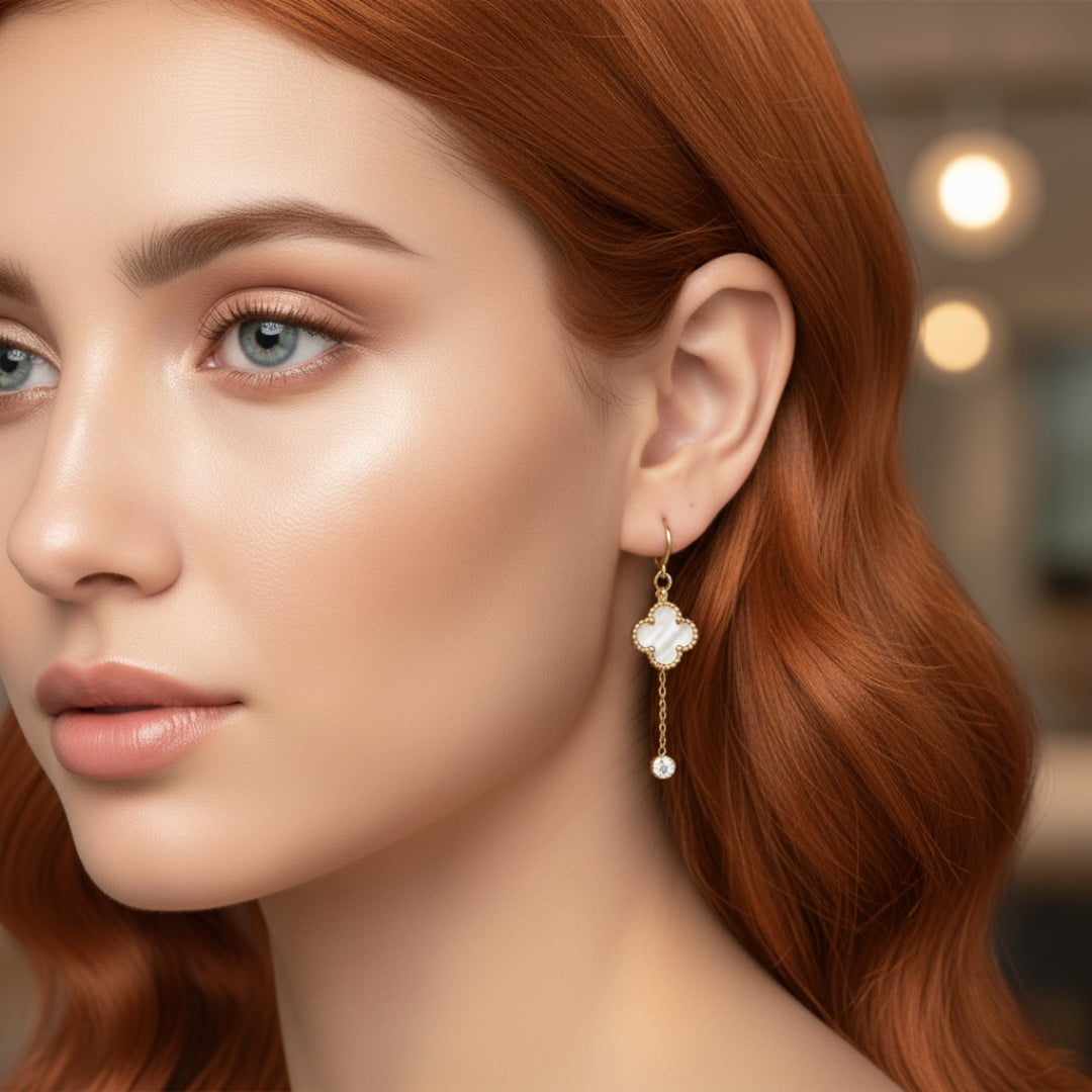 WibeStone Siya Shine Earrings – Radiant Elegance Collection