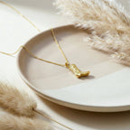Gold Cowboy Boot Charm Women Necklace GWN -156
