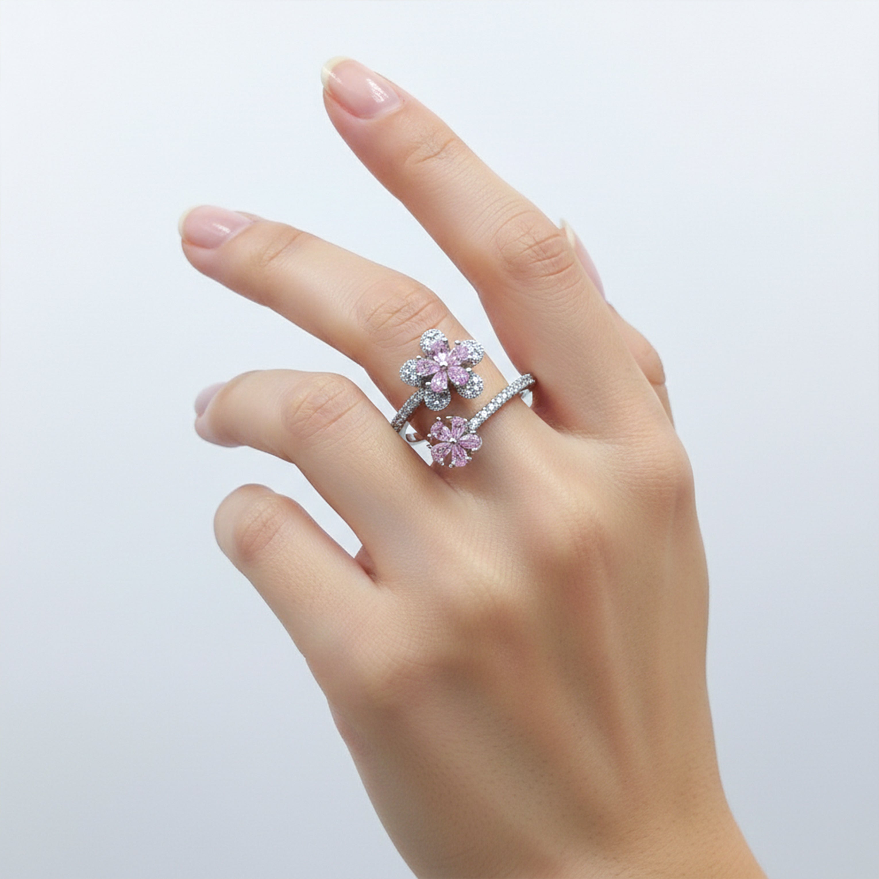 Pink Blossom Ring GWR -65