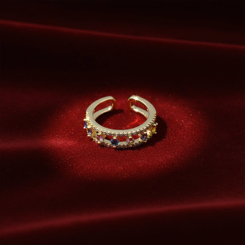 Golden Rainbow Ring GWR -43