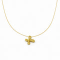 Petal Crystal Pendant Necklace GWN -143