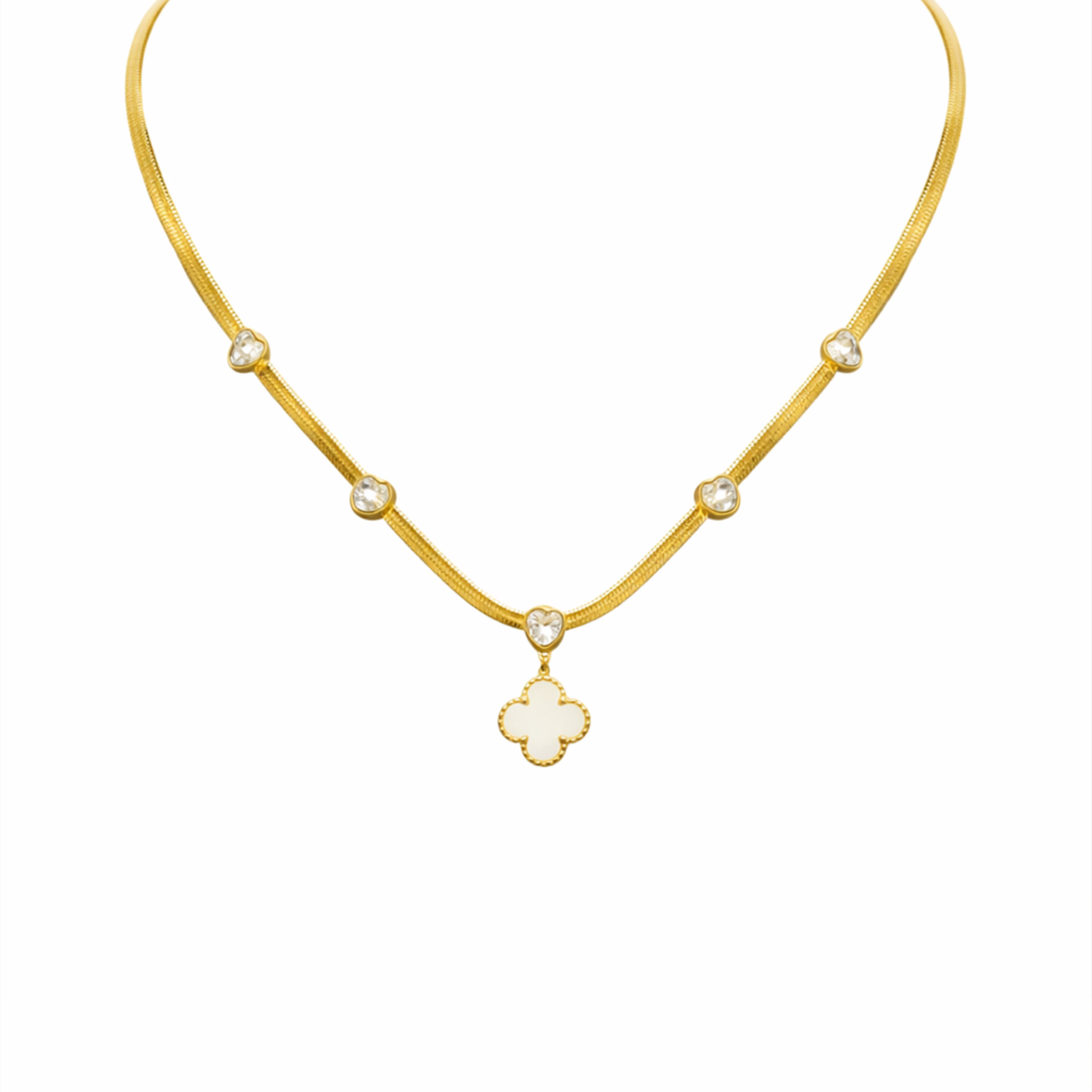 Ira Clover Necklace GWN -2