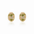 Spark Oval Stud Earrings GWE -124