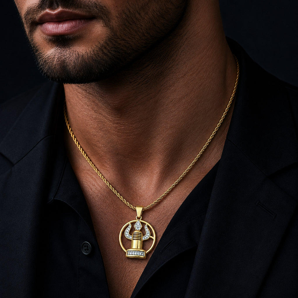 Men’s Trishul Pendant Chain GMC -7