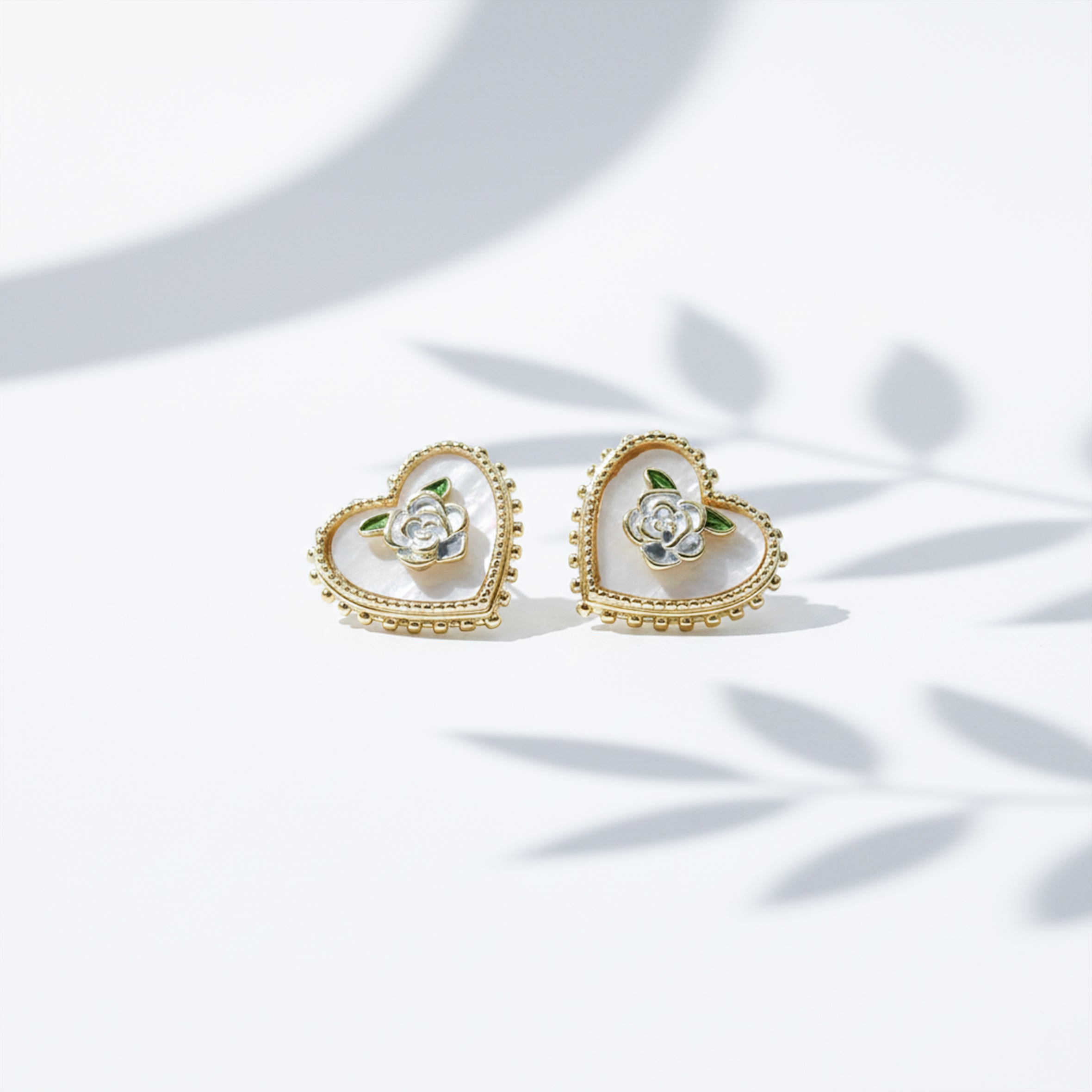 Brinda Heart earring GWE -42
