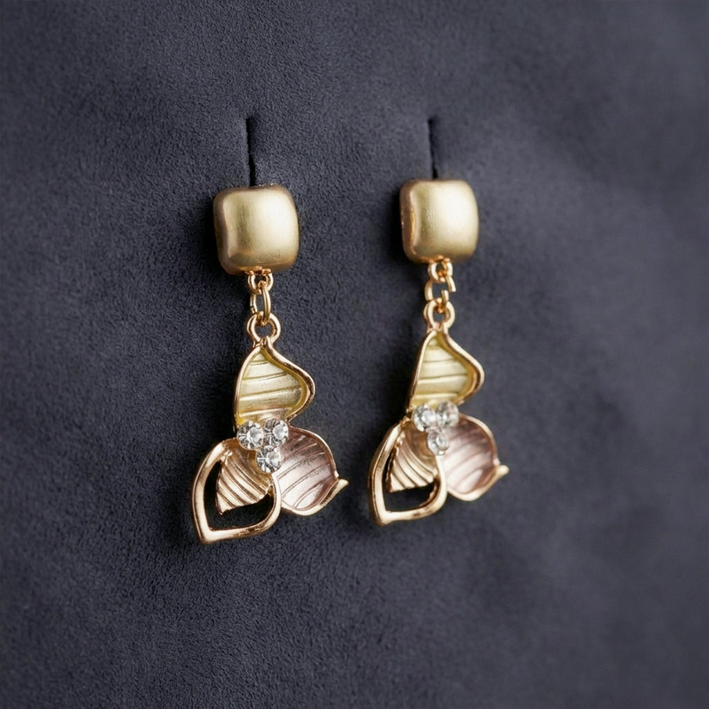 Heart Drop Earrings GWE -188