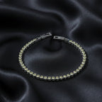 Green Halo Tennis Bracelet GWB -122
