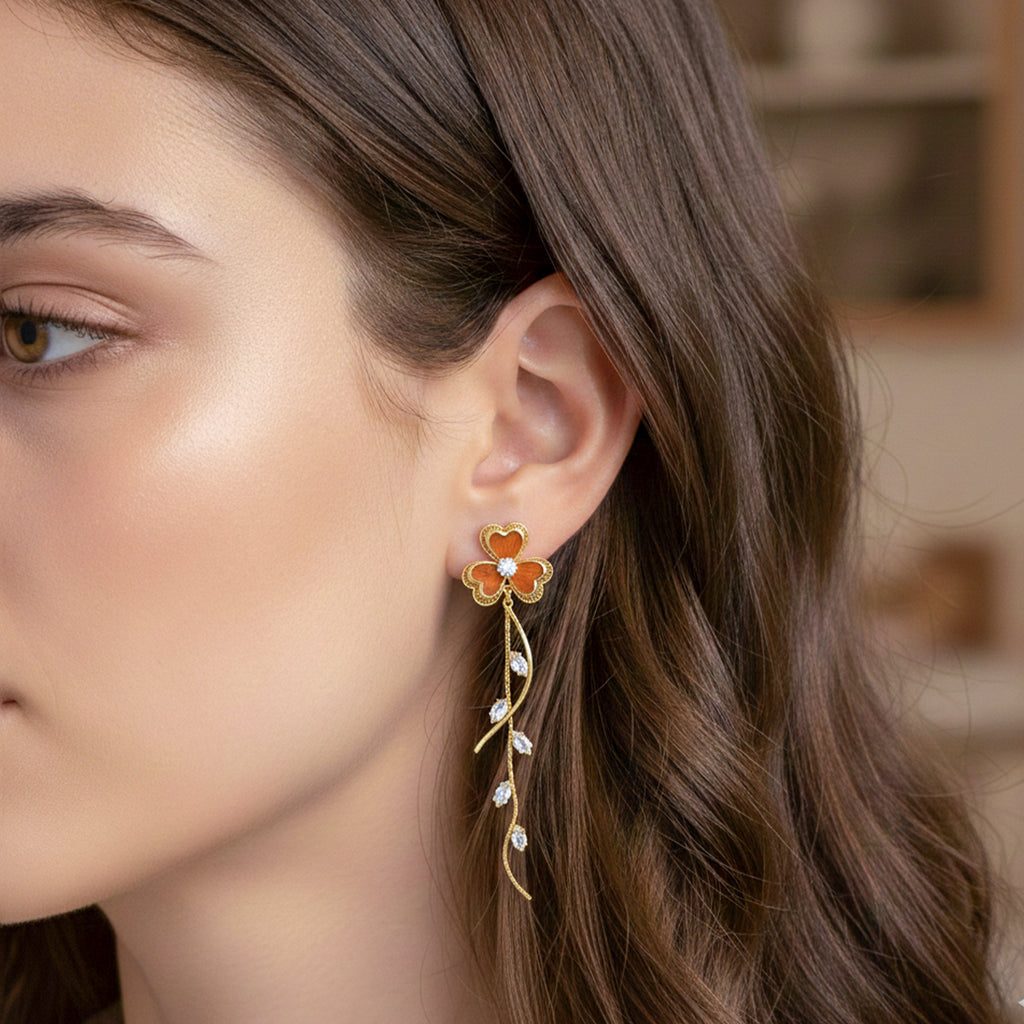 Vine Drop Earrings GWE -172