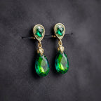 Emerald Green Earrings GWE -193