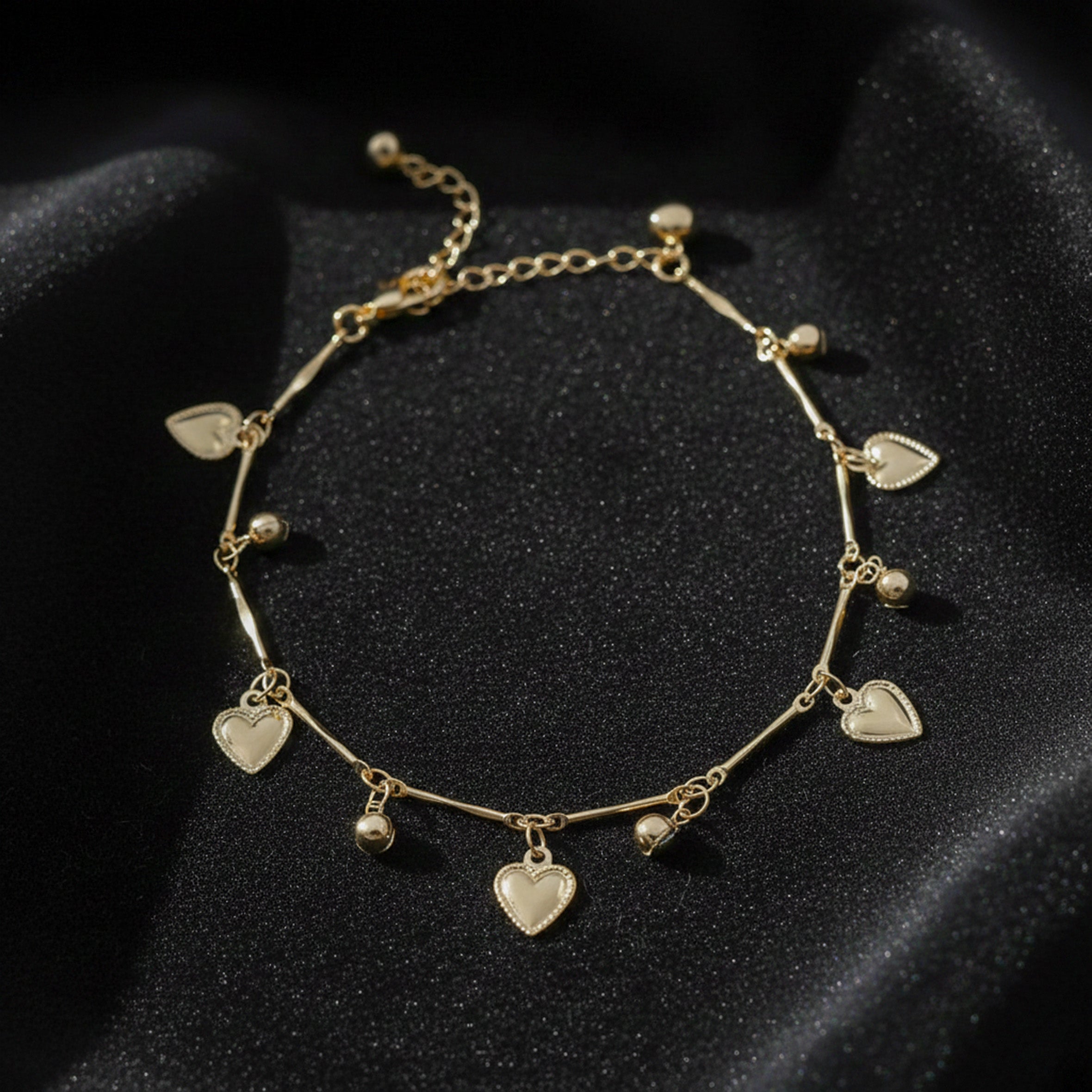 Heart Dangle Anklet GWA -37