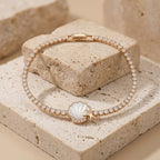 Rose Gold Shell & Starfish Bracelet GWB -101